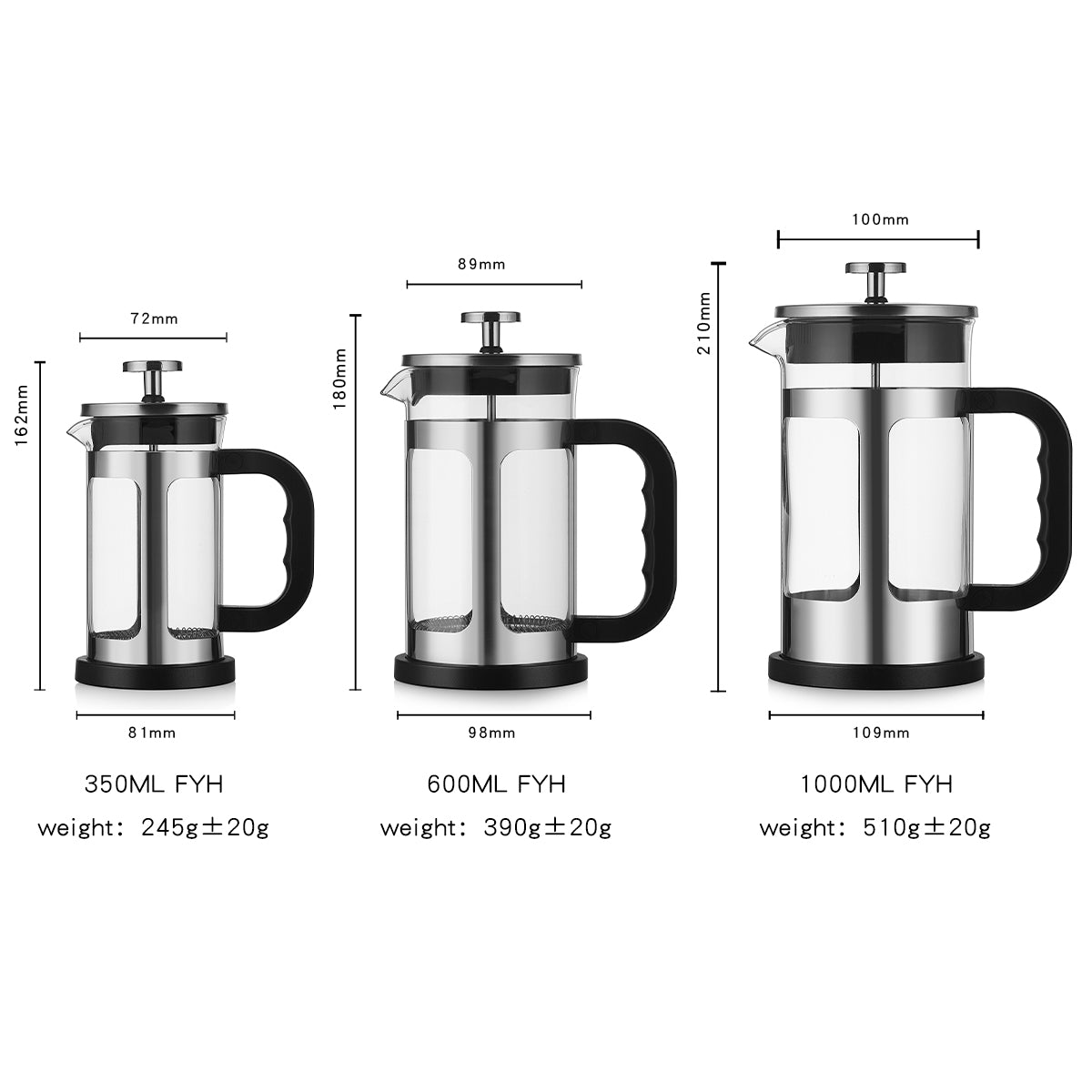 French Press Coffee Maker - J