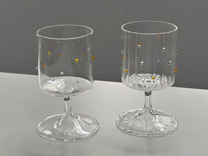 Pink Bow Glass