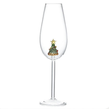 Gold-Glazed Christmas Tree Mug – D
