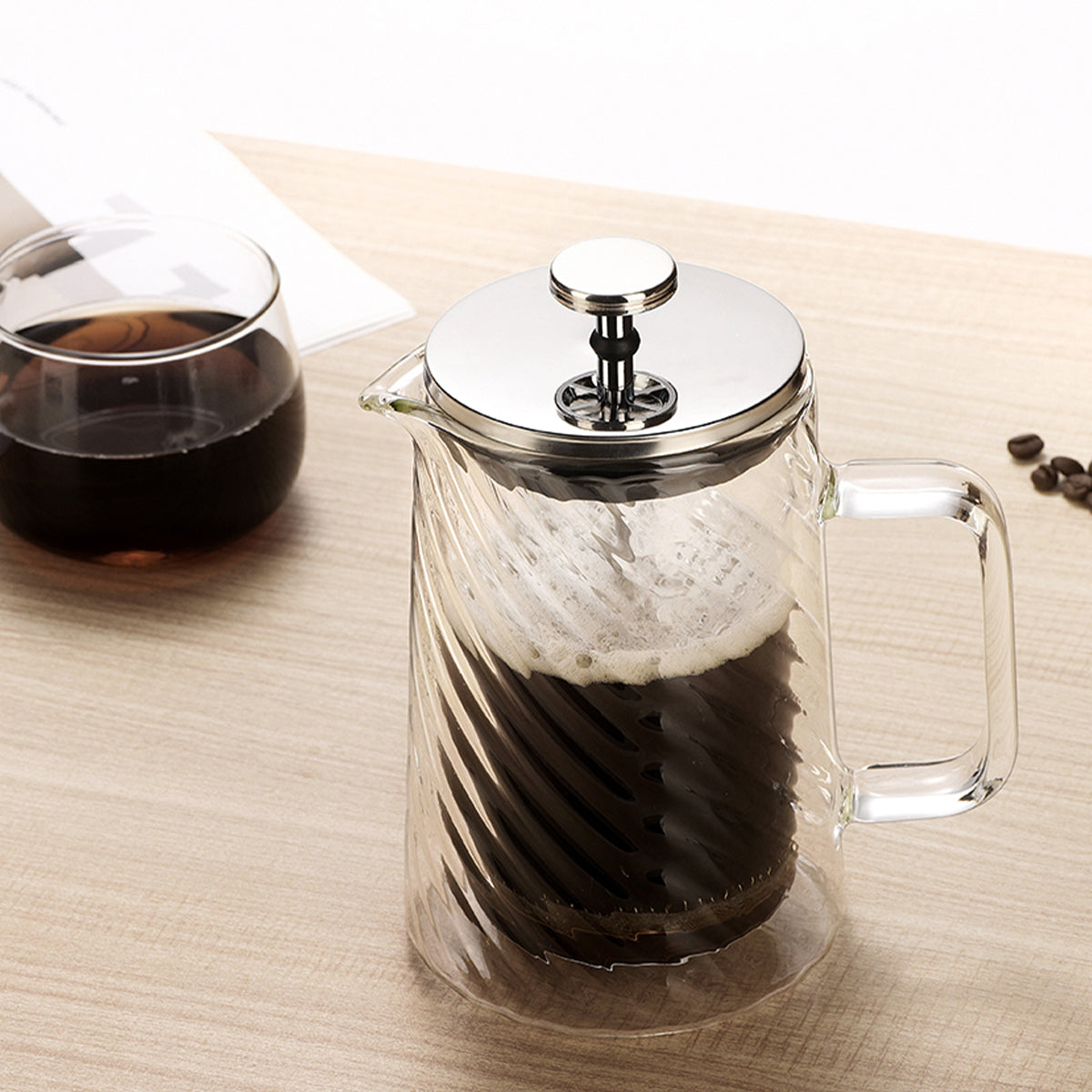 French Press Coffee Maker - E