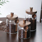 Storage Jar with Wooden Lid