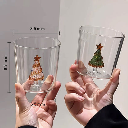 Gold-Glazed Christmas Tree Mug – A