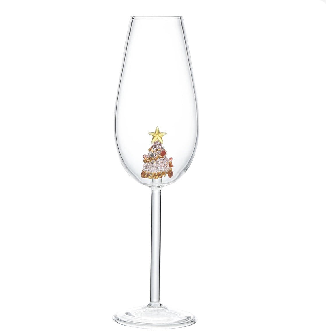 Gold-Glazed Christmas Tree Mug – D