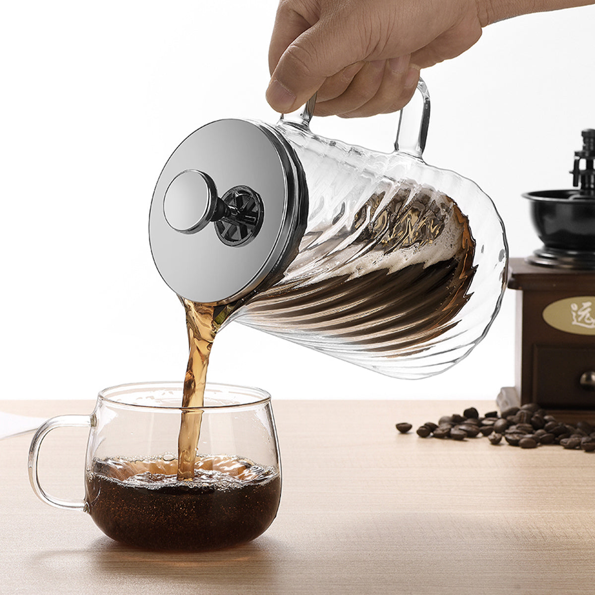 French Press Coffee Maker - E