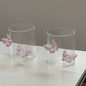 Pink Bow Glass