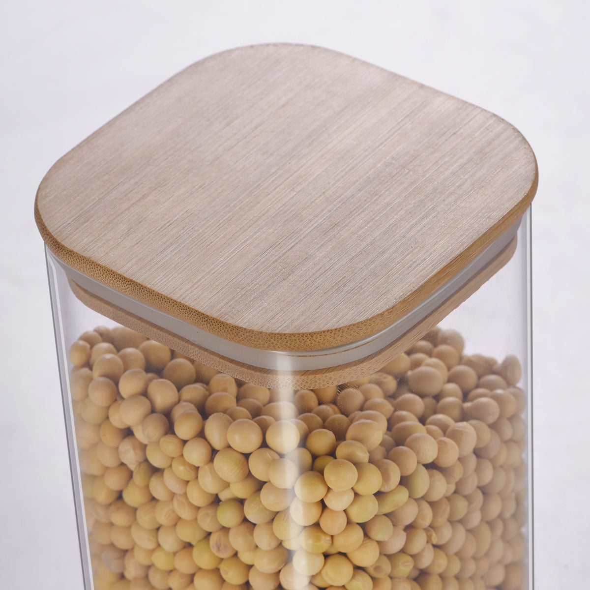 Square Storage Jar