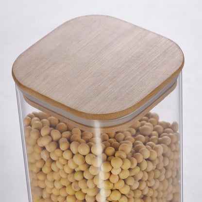 Square Storage Jar