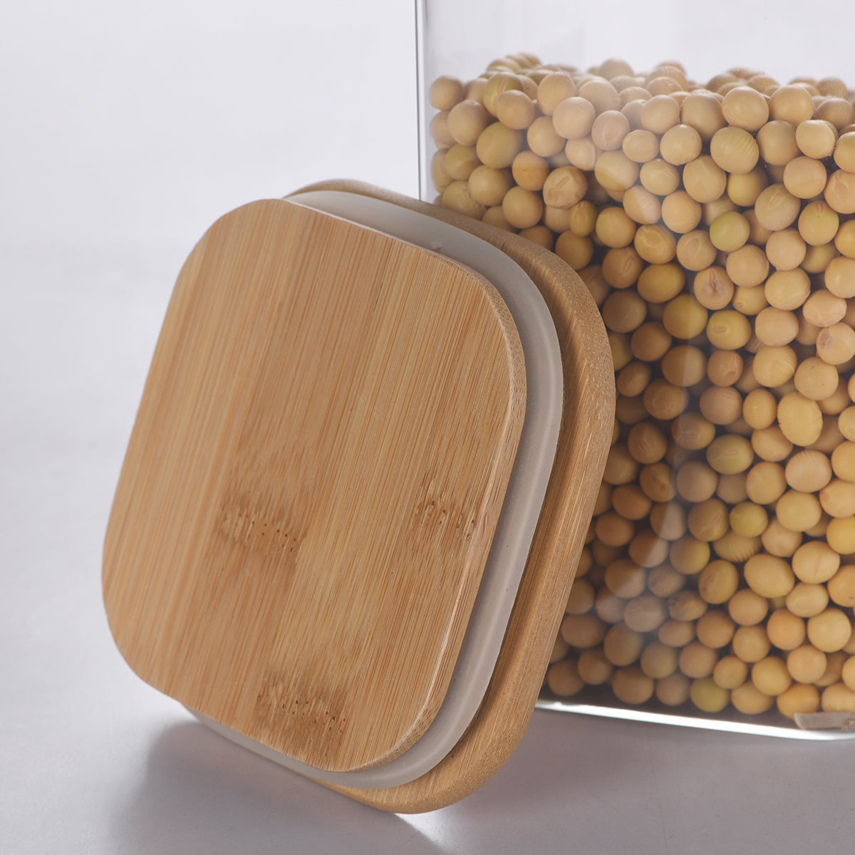 Square Storage Jar