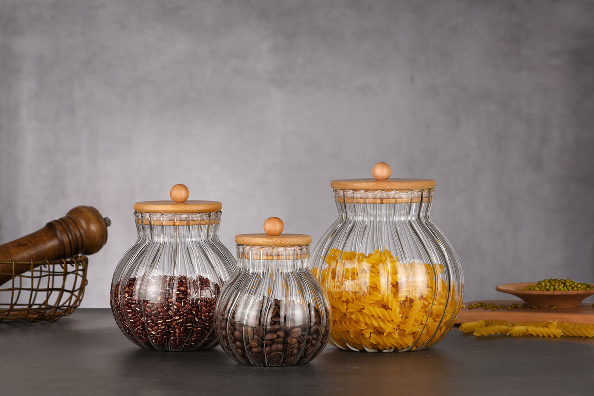 Pumpkin Storage Jar