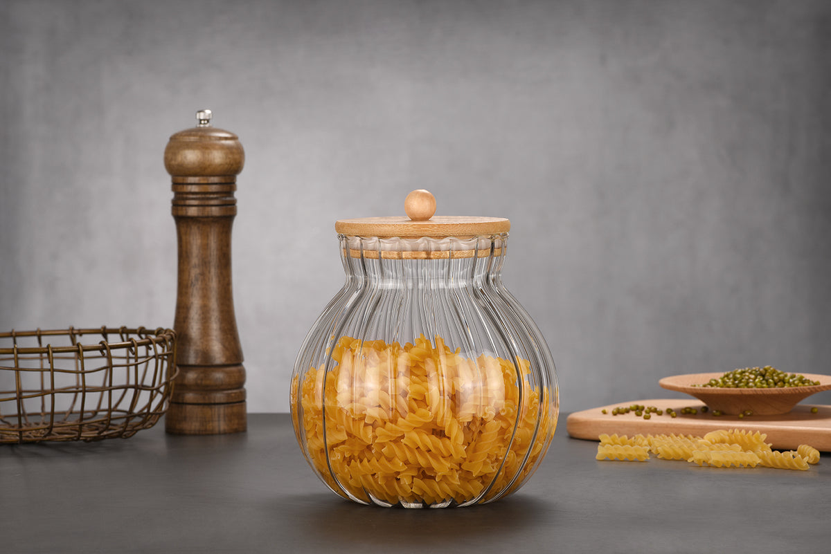 Pumpkin Storage Jar