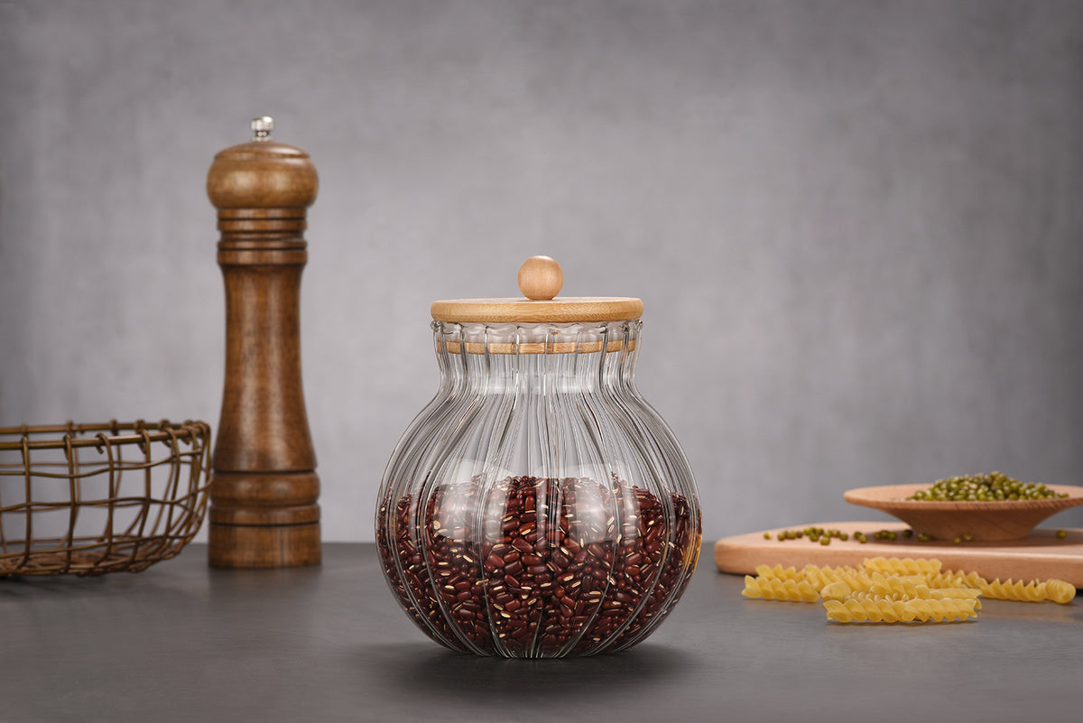 Pumpkin Storage Jar