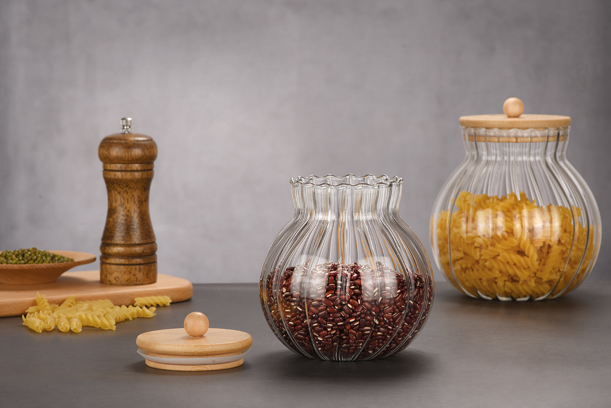 Pumpkin Storage Jar