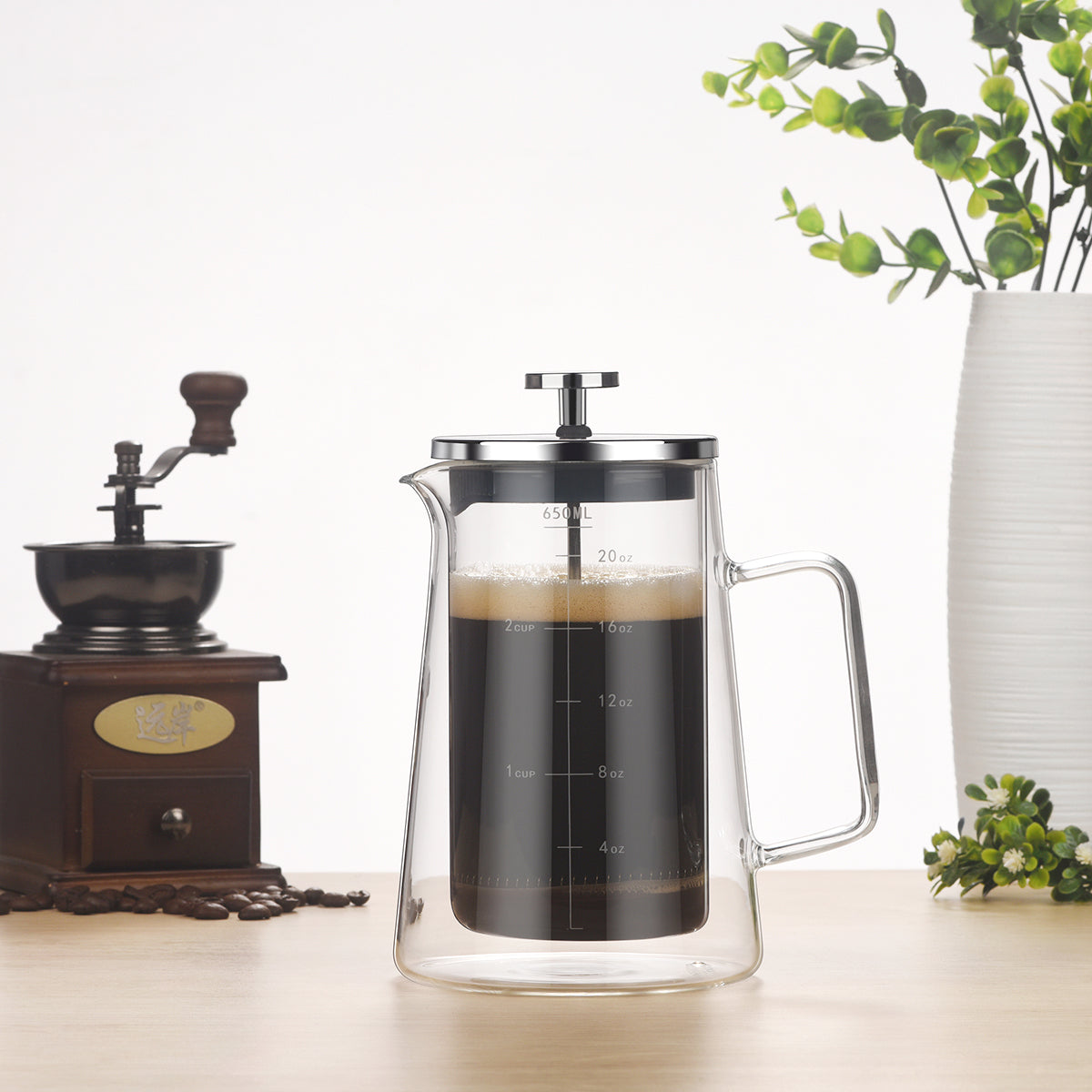 French Press Coffee Maker - F