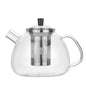 Round Stainless Steel Strainer Teapot