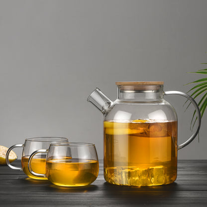 Nordic Pitcher with Wooden Lid