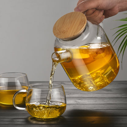 Nordic Pitcher with Wooden Lid