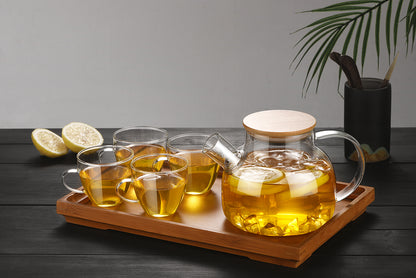 Nordic Pitcher with Wooden Lid