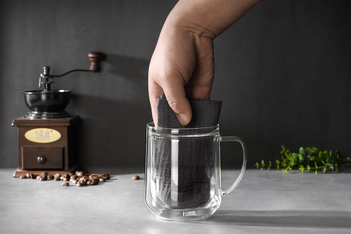 Single-Opening Double-Wall Coffee Cups