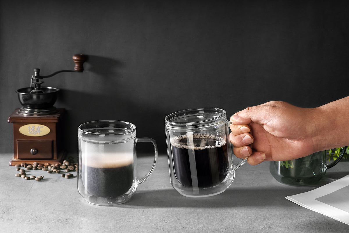 Single-Opening Double-Wall Coffee Cups