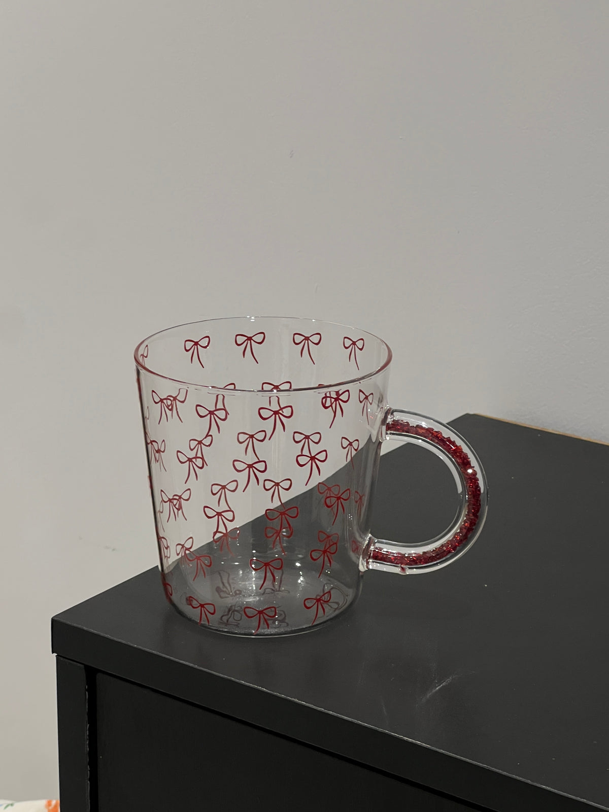 Rhinestone Handle Mug